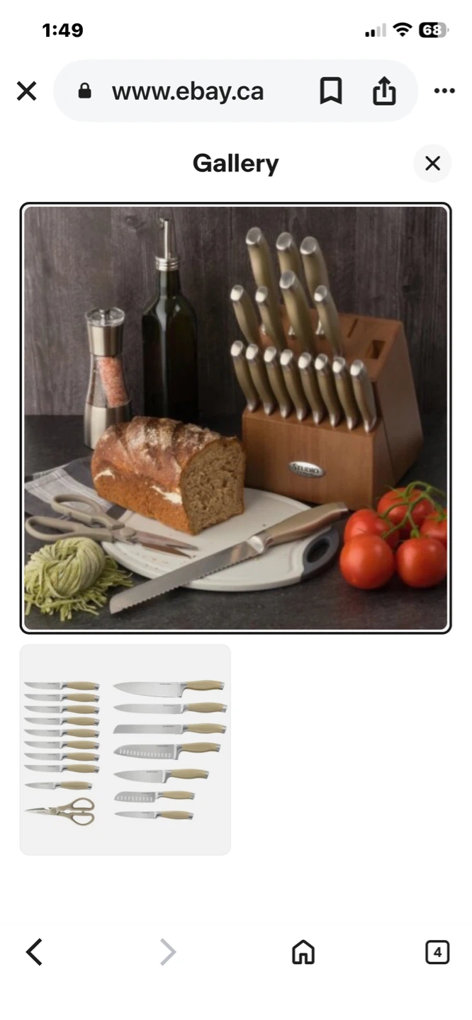 Studio Cuisine 16-Piece Knife Block Set - photo 2