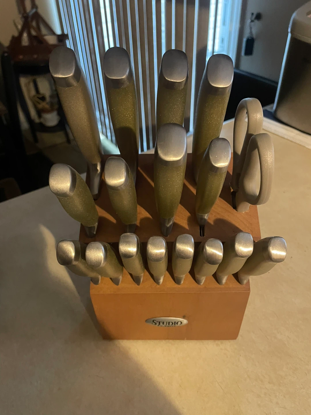 Studio Cuisine 16-Piece Knife Block Set - photo 3