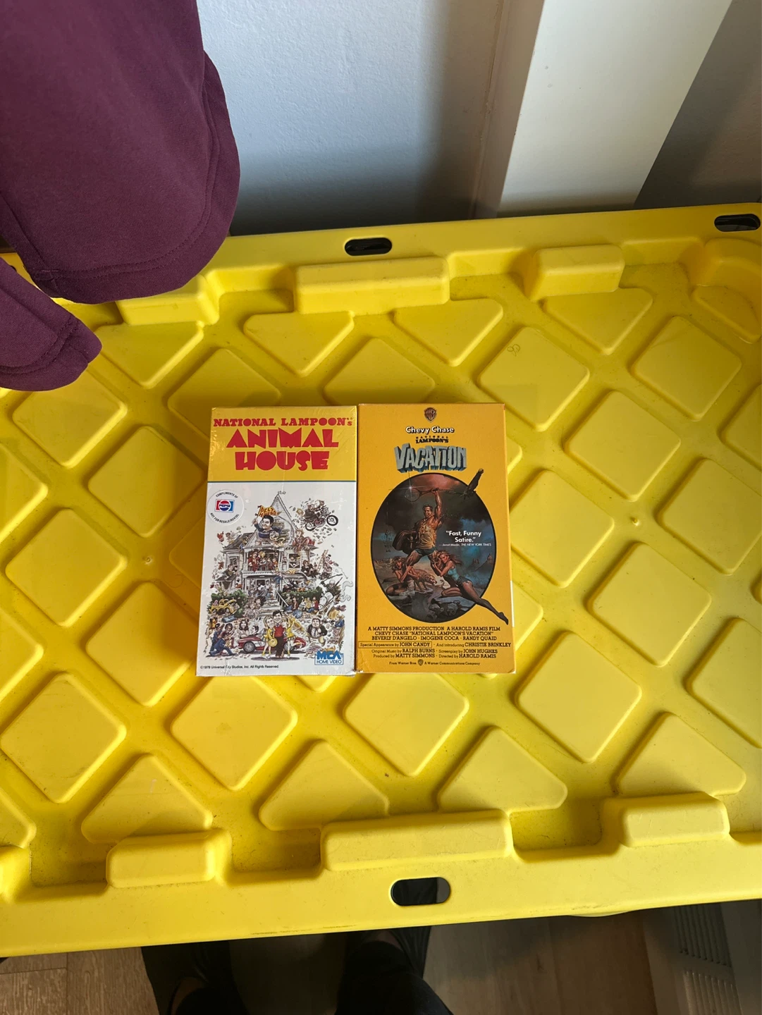 National Lampoon's Animal House & Vacation VHS Tapes