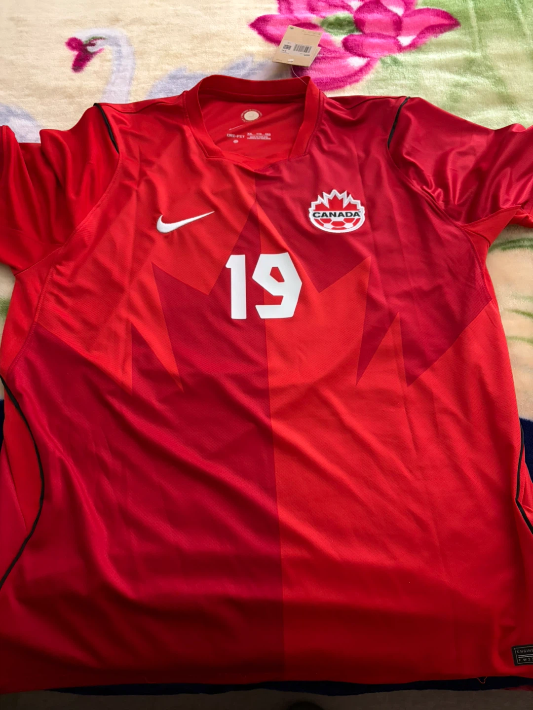 Team Canada Jersey Alfonso Davies