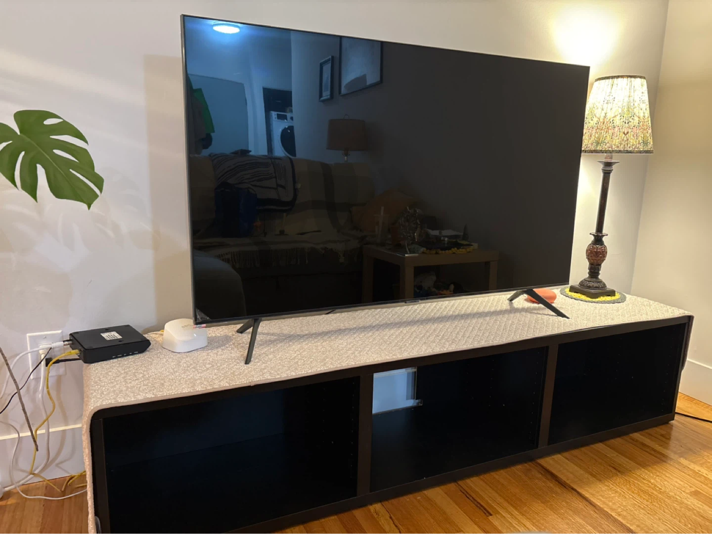 IKEA BESTÅ TV Bench - Black-Brown