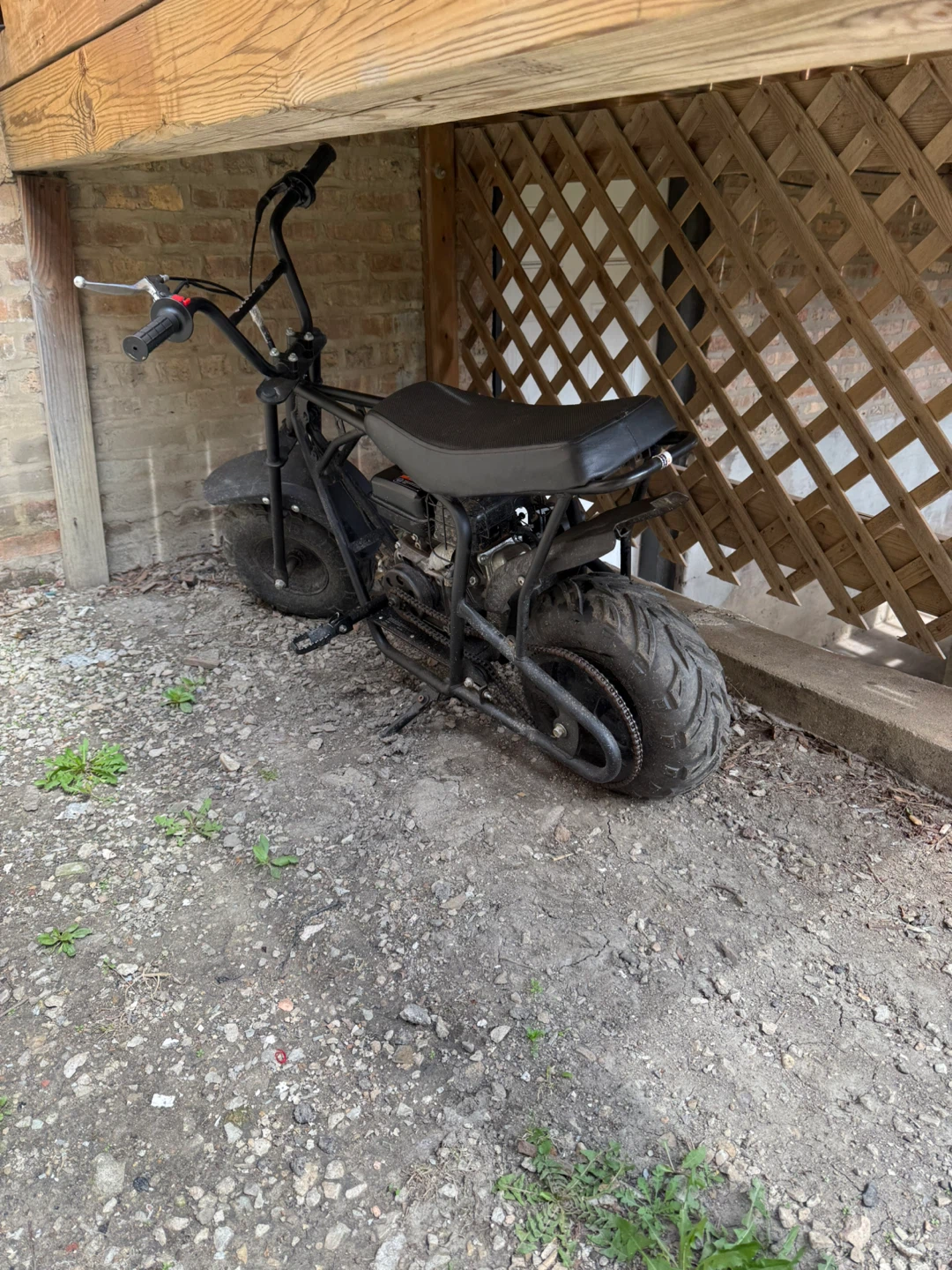 Black Mini Bike