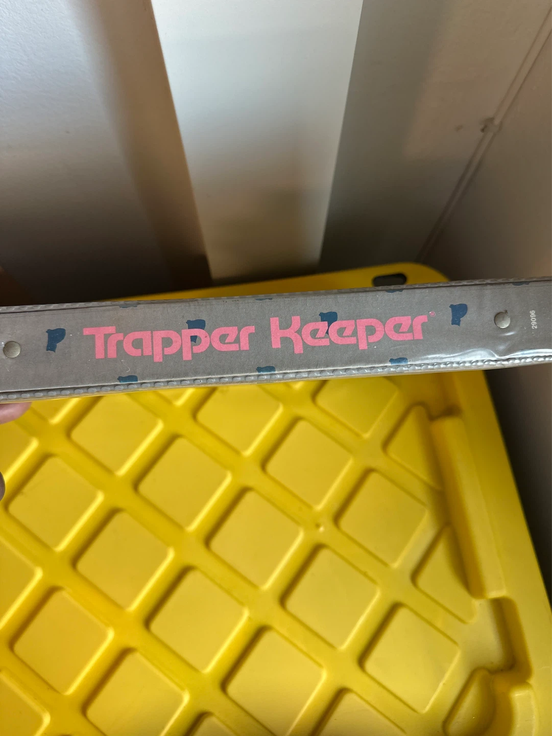 Trapper Keeper Notebook Binder with Kitten Graphic