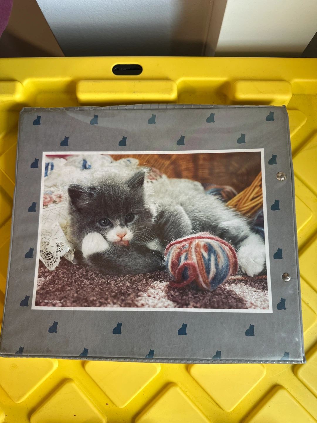 Trapper Keeper Notebook Binder with Kitten Graphic - photo 3