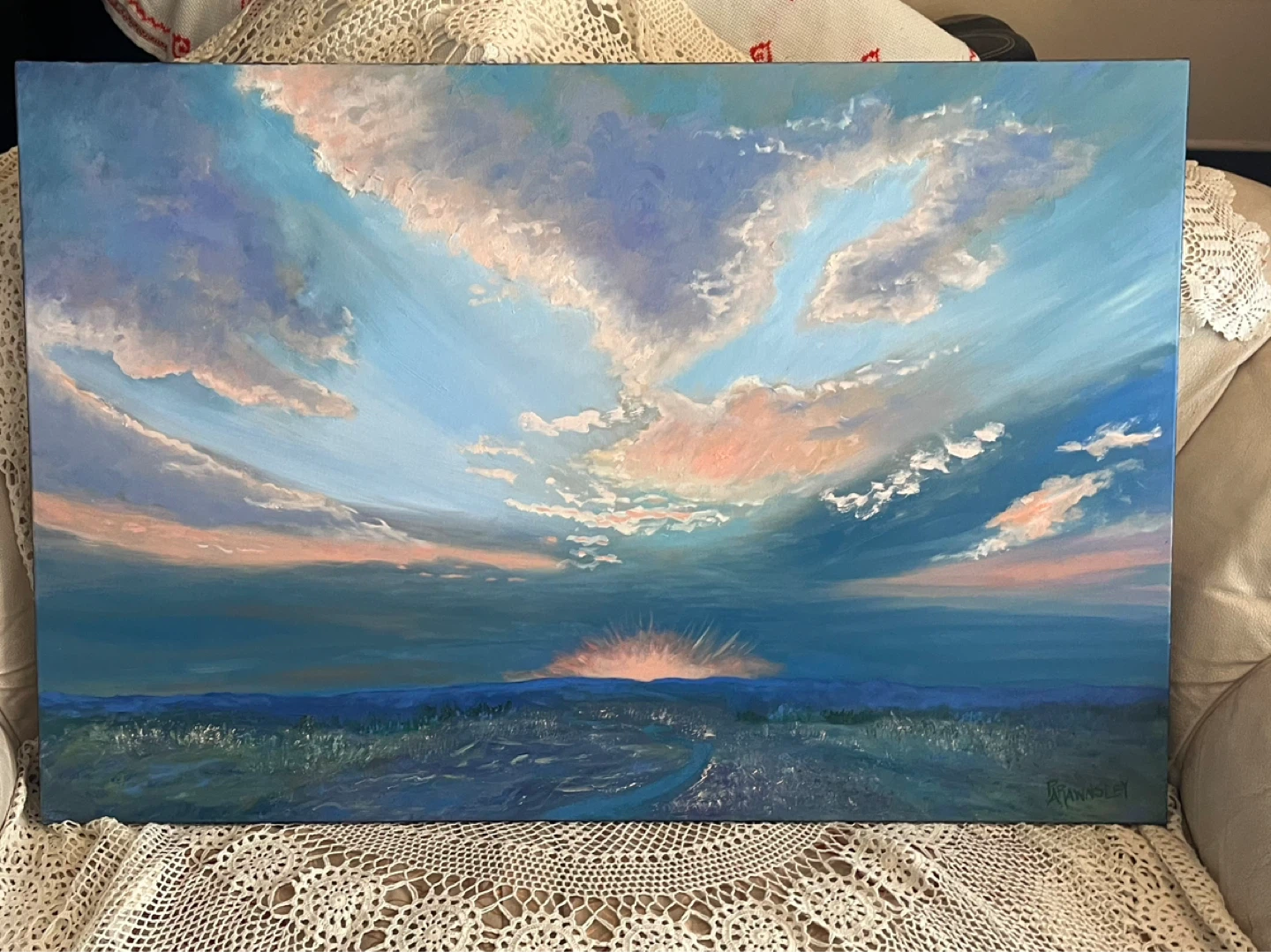 Art- Original Art- Oil Painting by Calgary Artist, 26x30