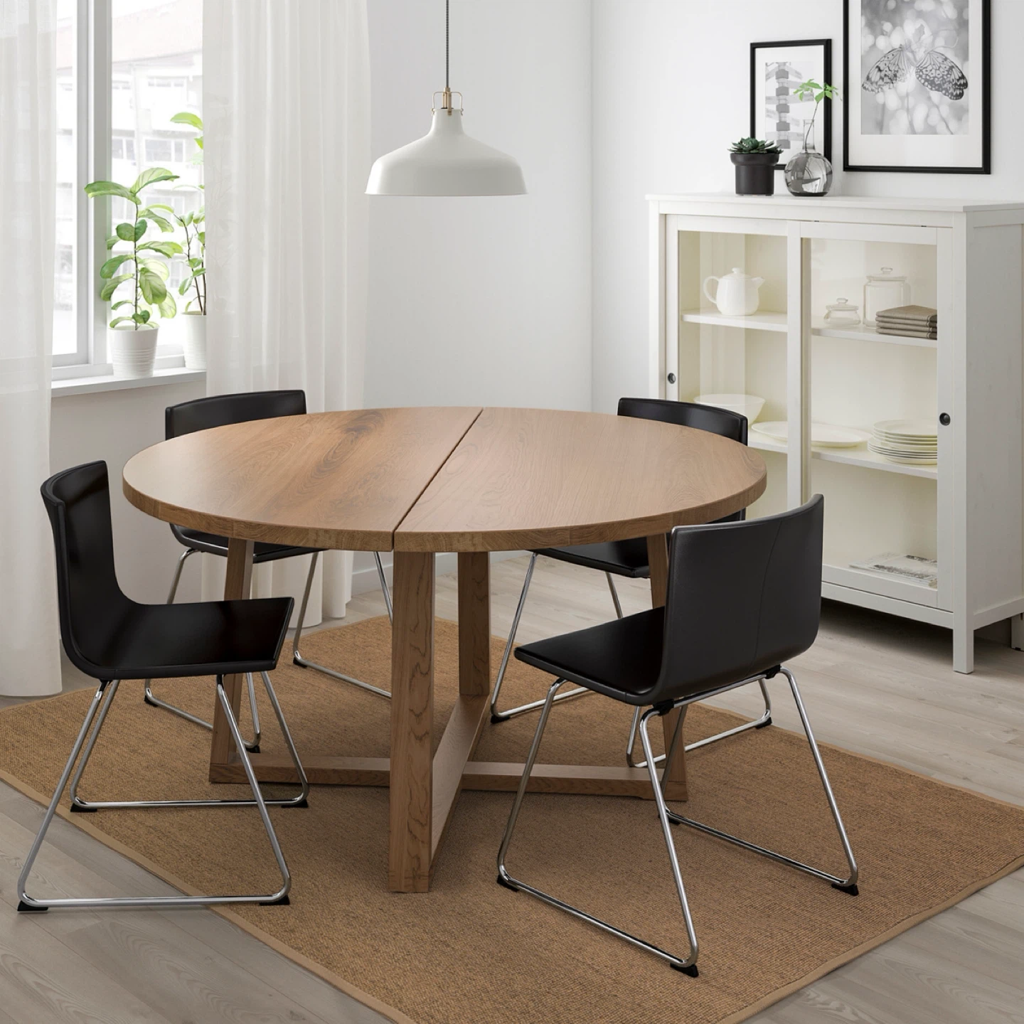 IKEA Top Grain Leather Dining Chair - photo 3