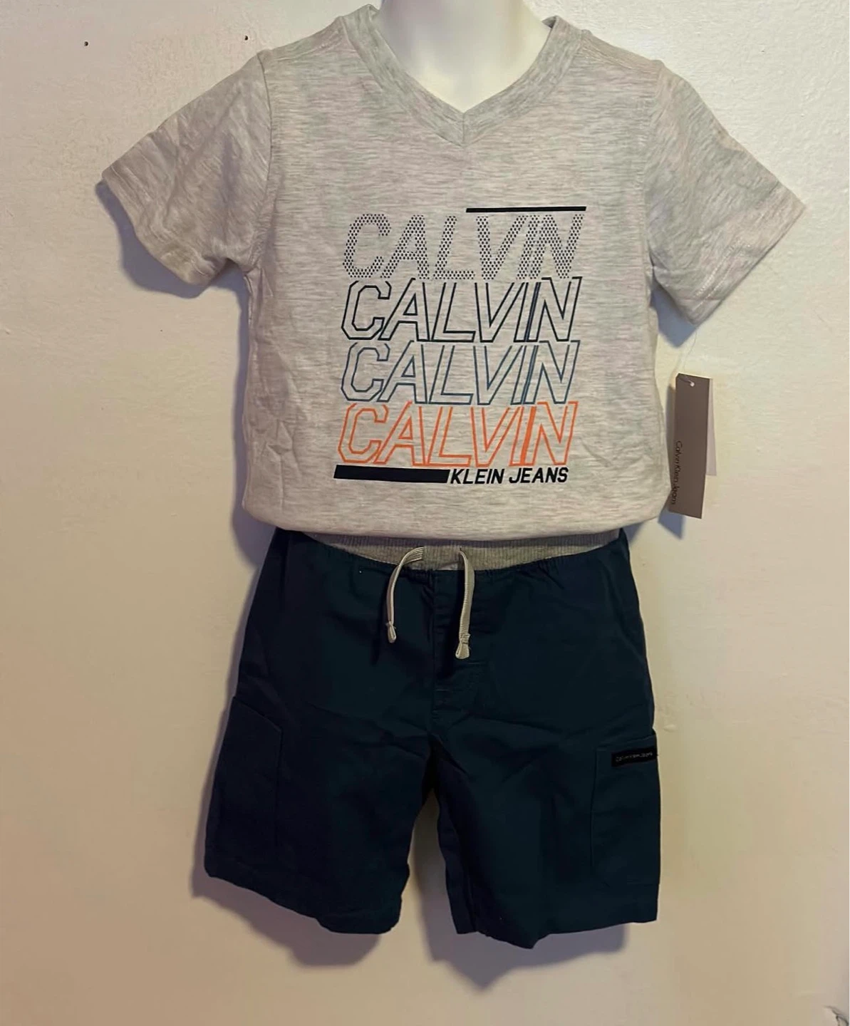 BOYS 2PC SHORTS SUITE (SIZE:3T)