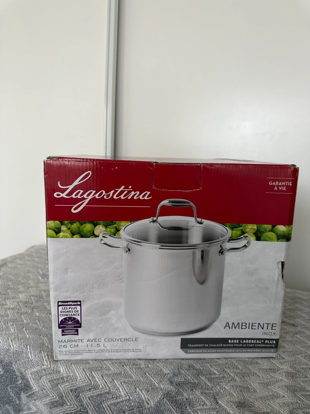 Lagostina Ambiente Stock Pot with Cover
