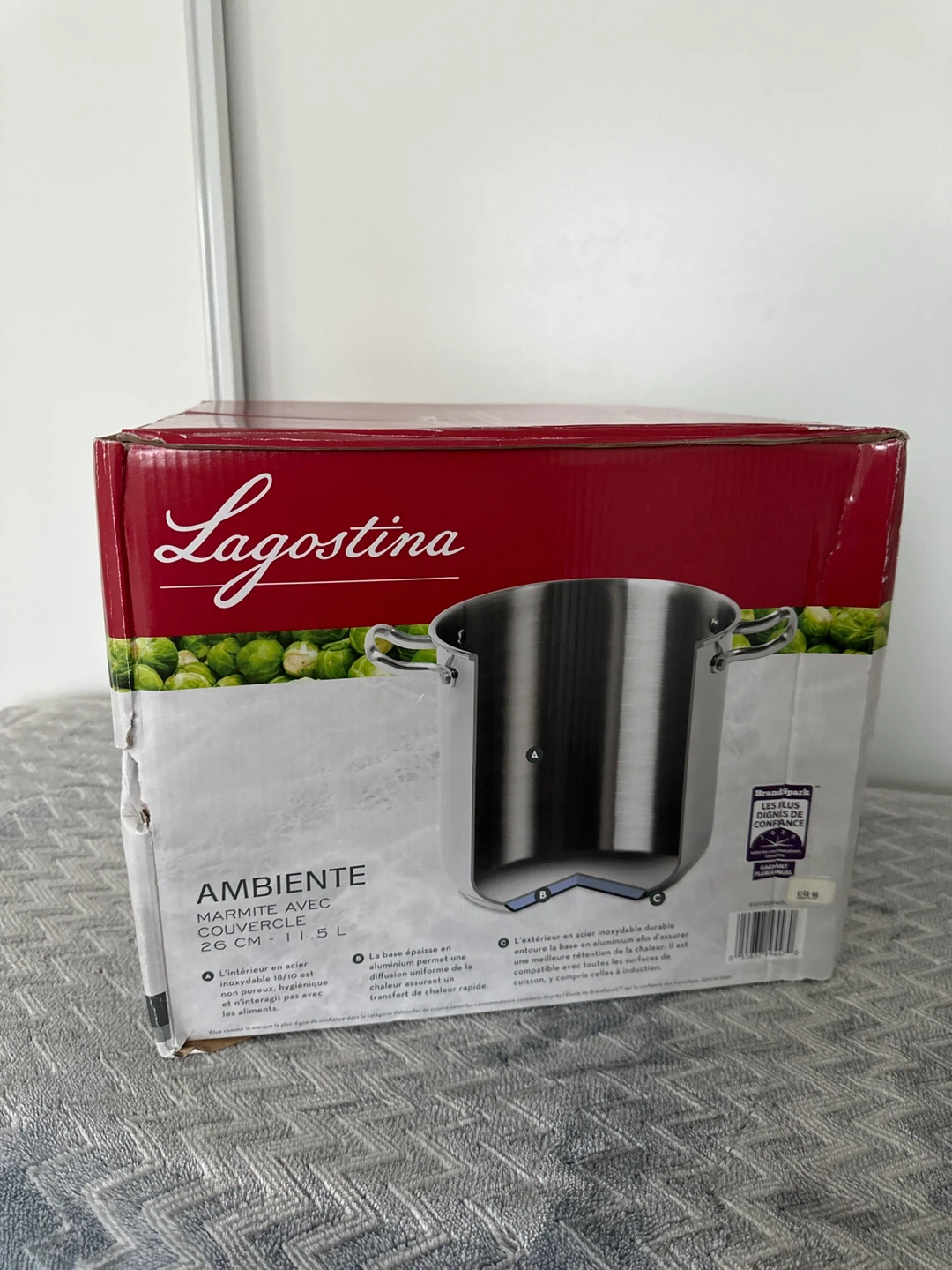 Lagostina Ambiente Stock Pot with Cover - photo 2