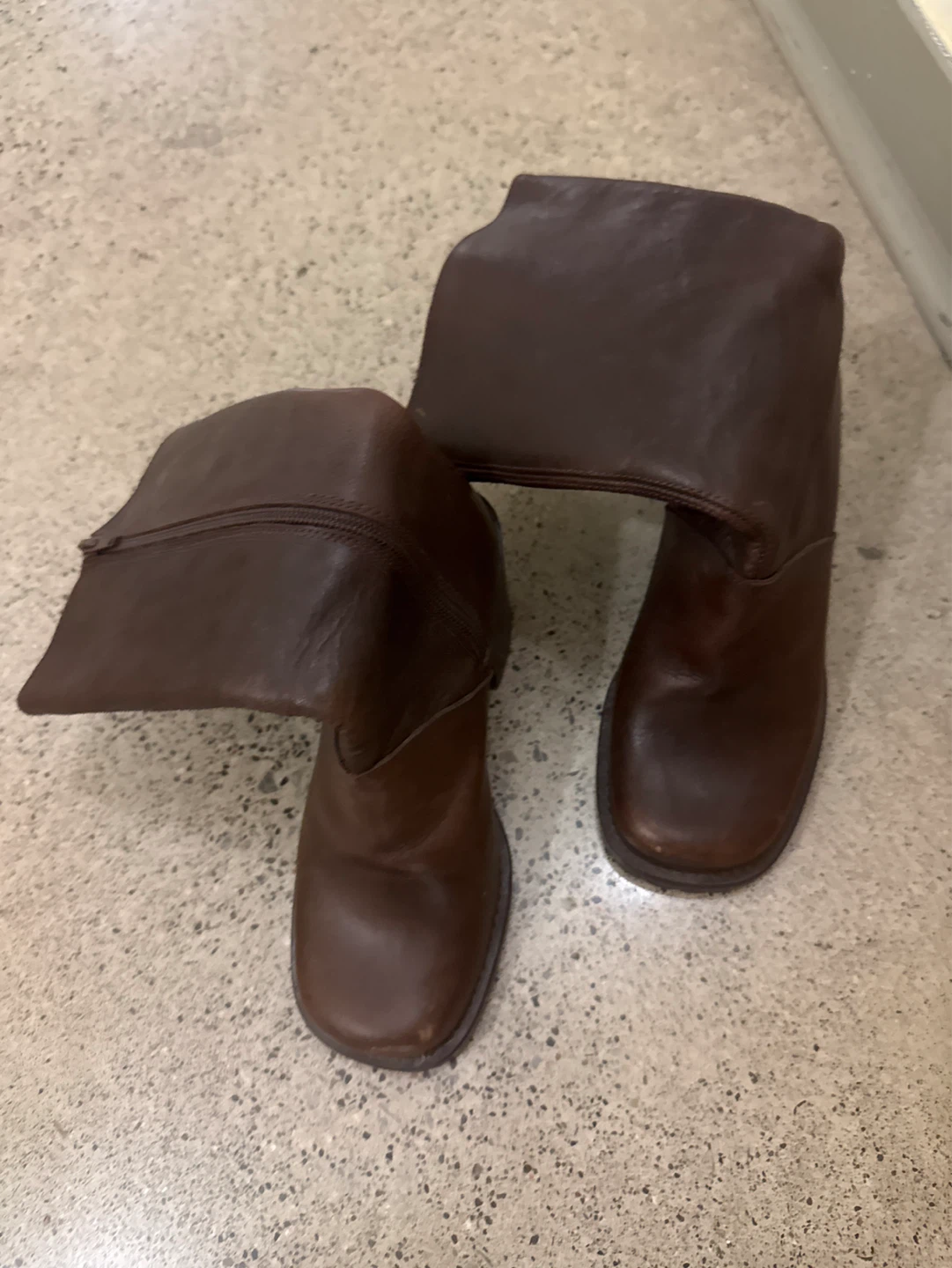 STONERIDGE Women's Brown Leather Boots Size 36 - photo 2