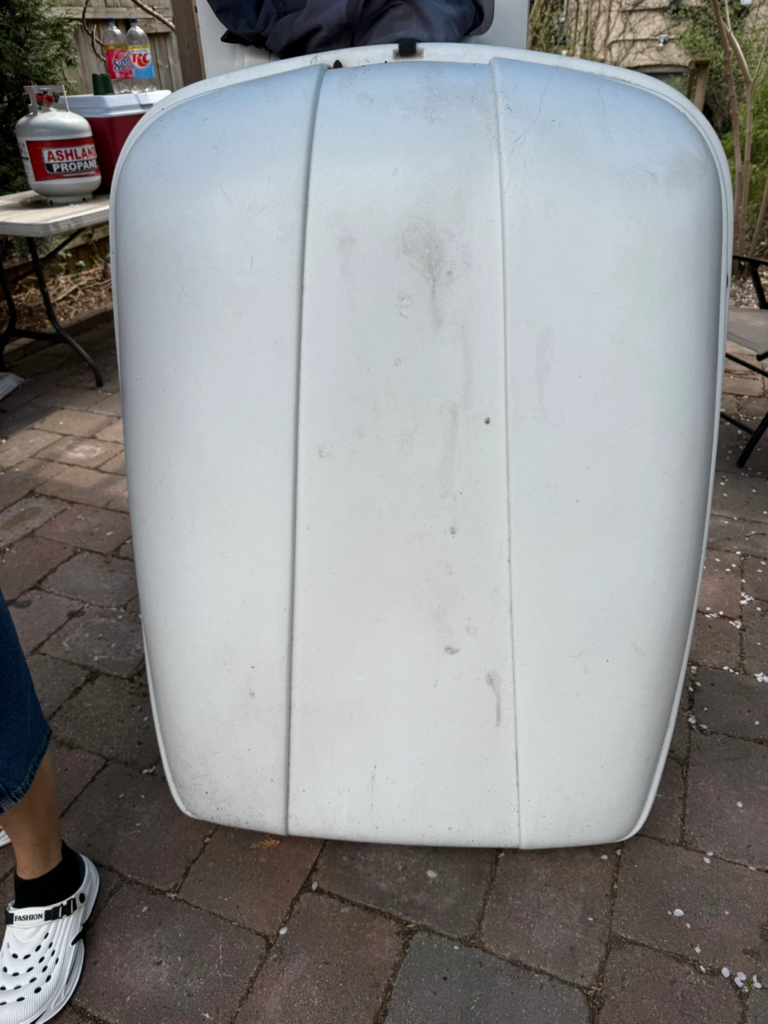 White Cargo Carrier/Storage Box