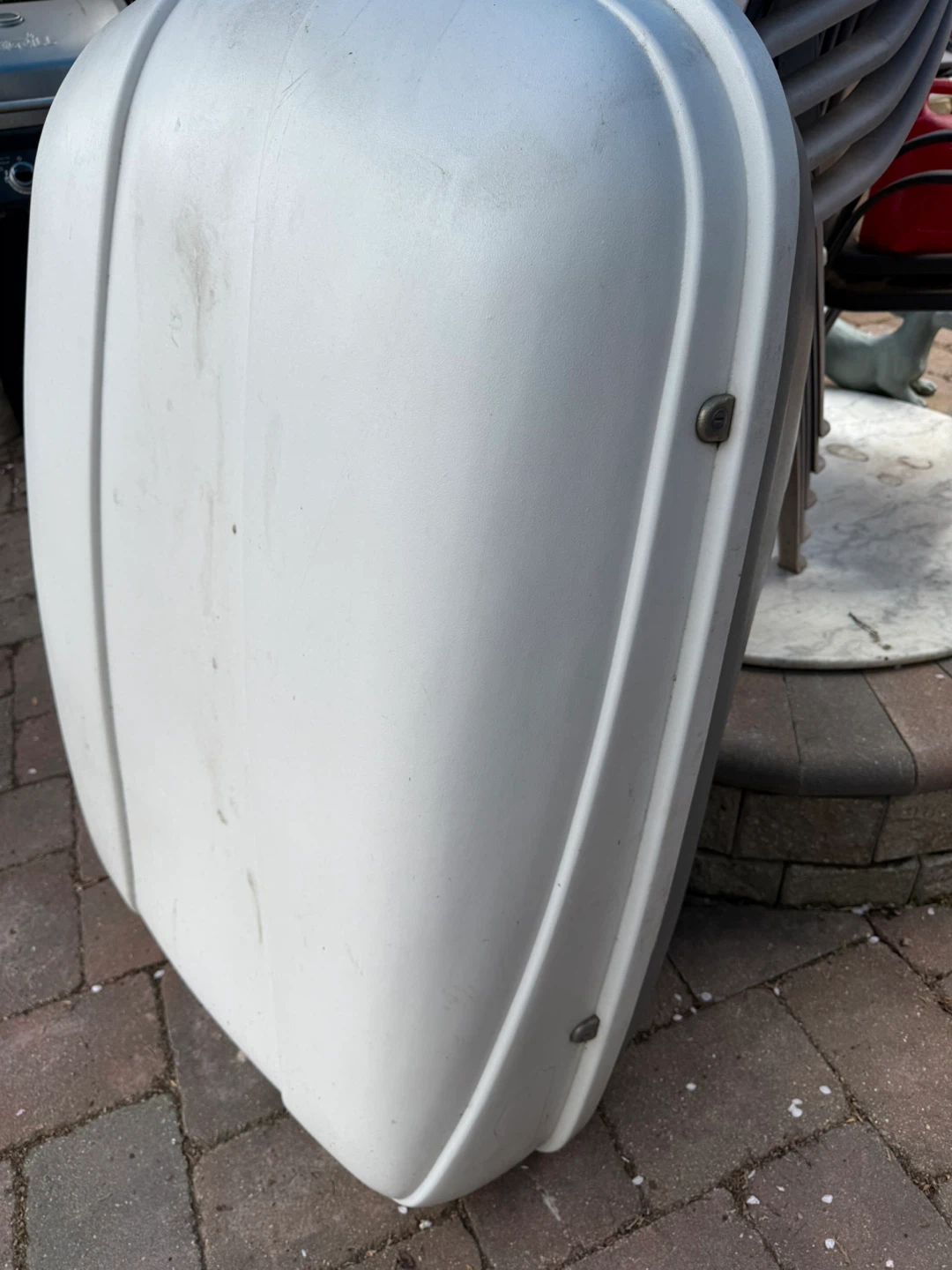 White Cargo Carrier/Storage Box - photo 2