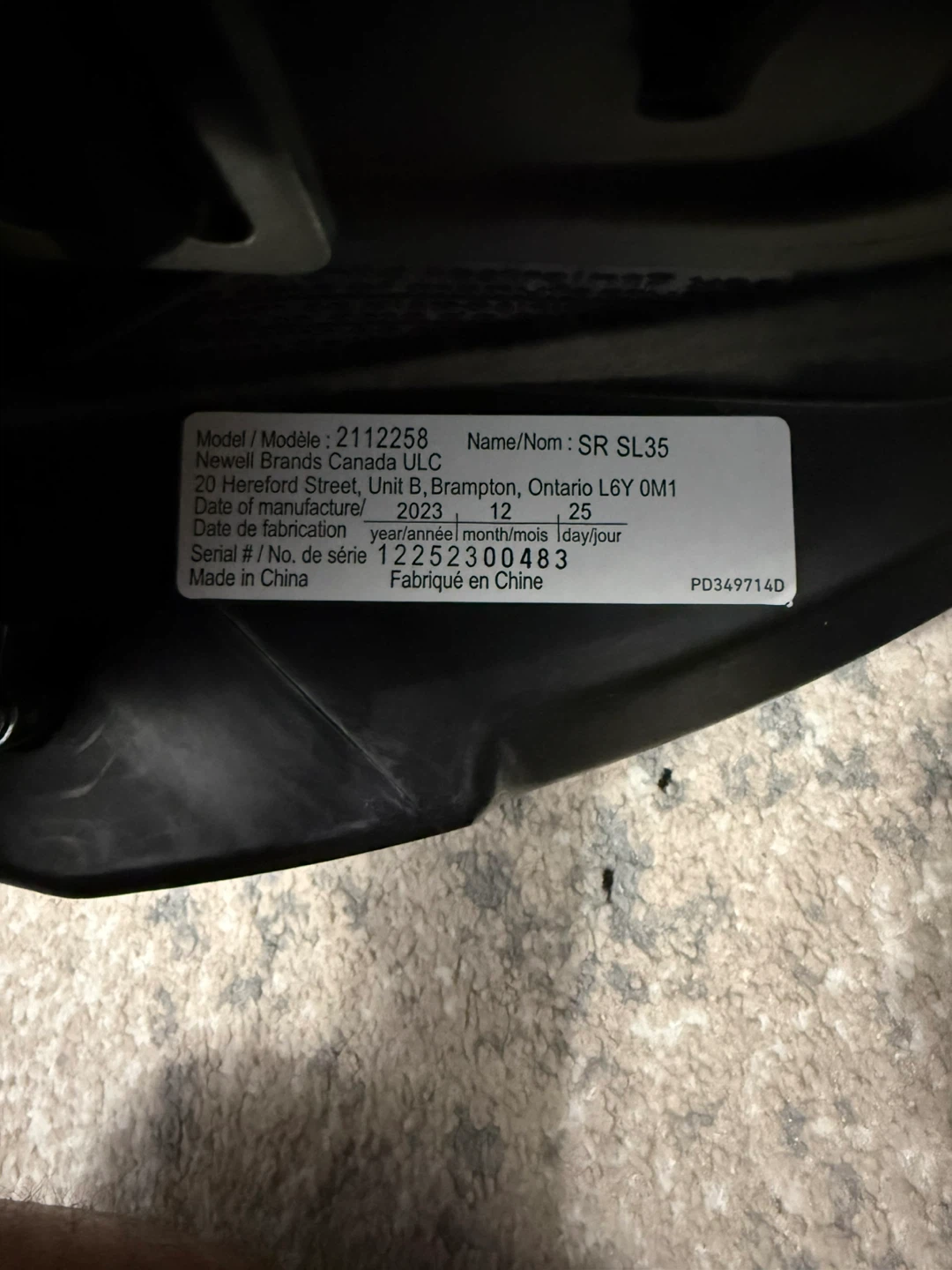 Graco Infant Car Seat with Base - photo 4