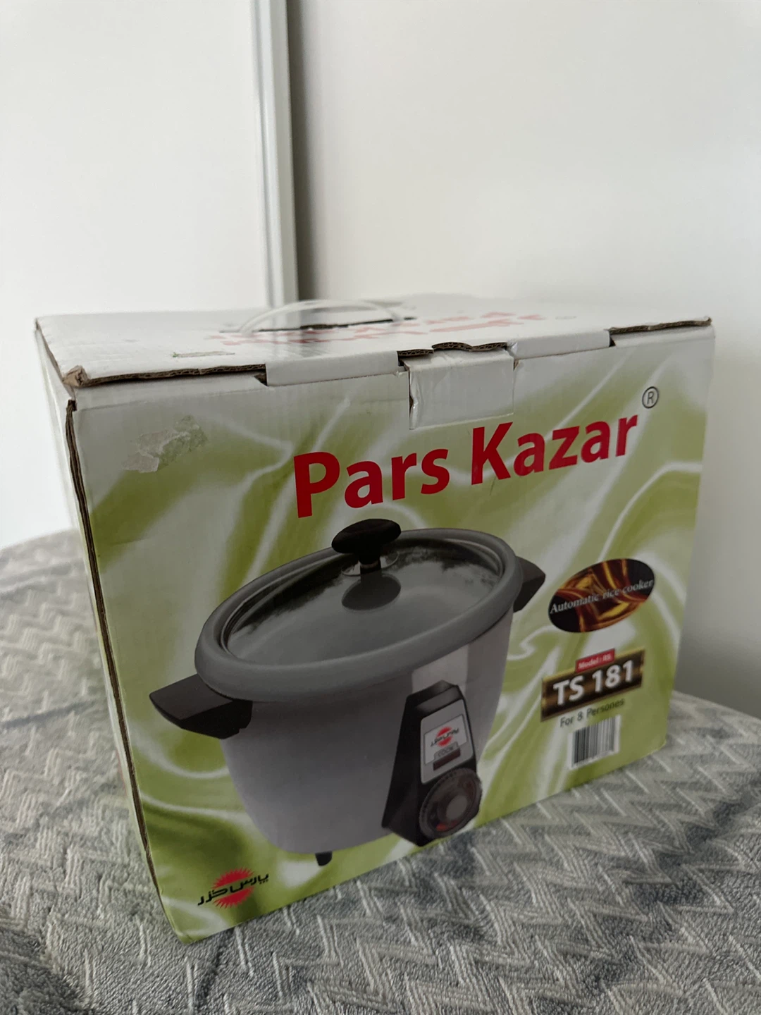 Pars Kazar TS 181 Automatic Rice Cooker for 8 Persons
