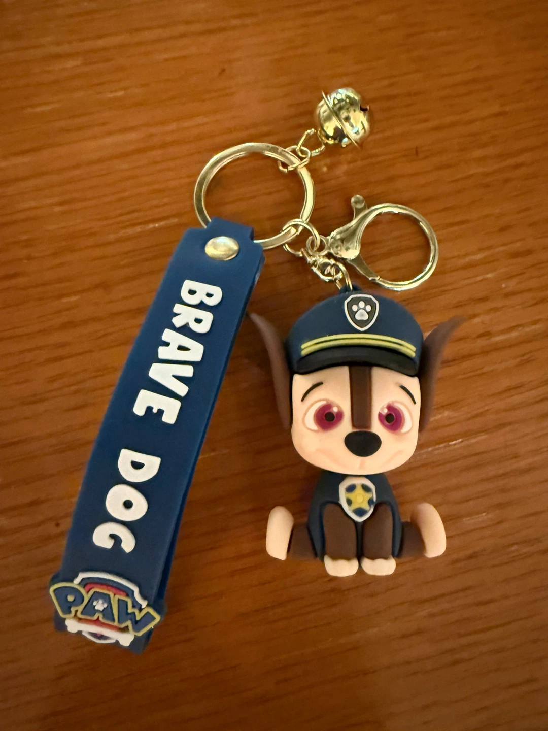 Paw Patrol Chase "Brave Dog" Keychain