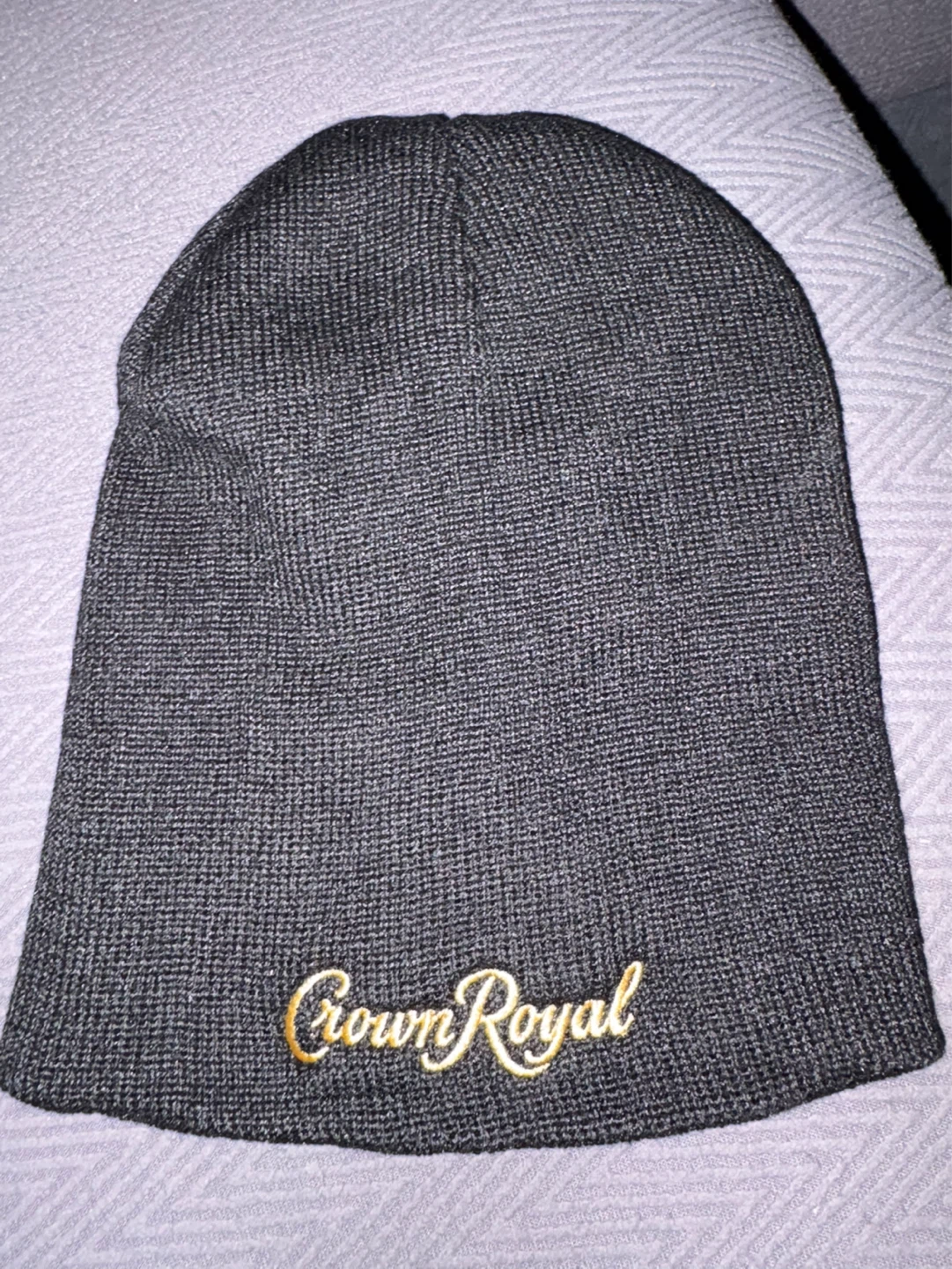 Crown Royal Knit Beanie Hat