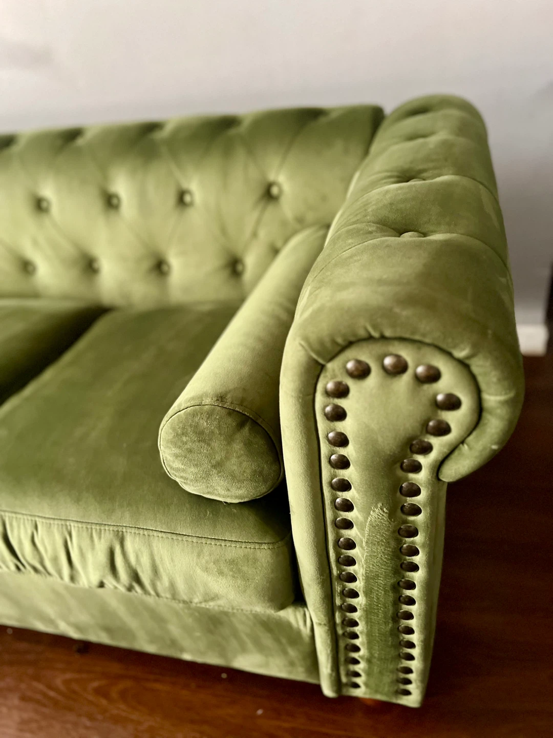 Chesterfield Sofa - Velvet - Green