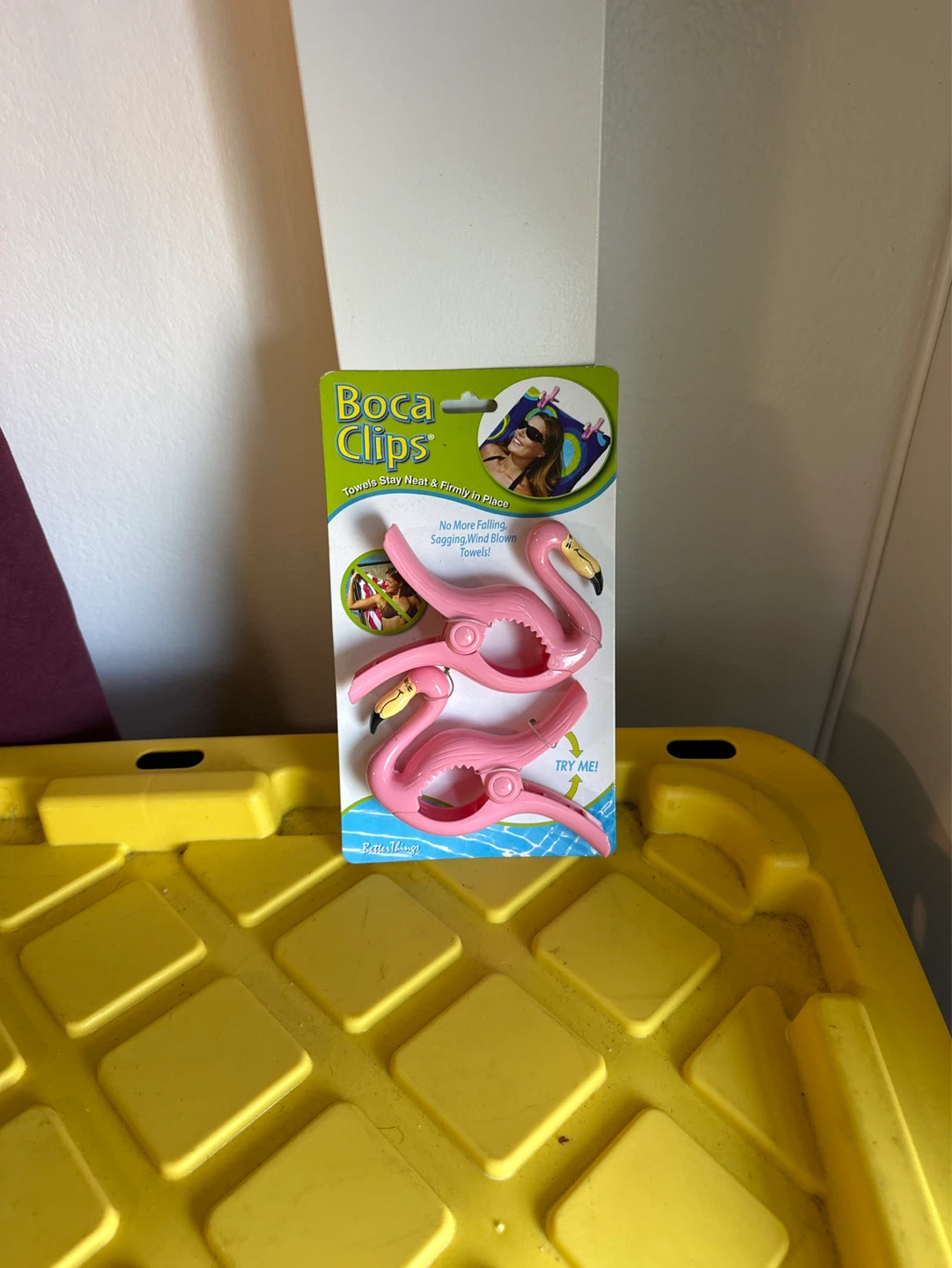 Boca Clips Flamingo Towel Clips - Set of 2