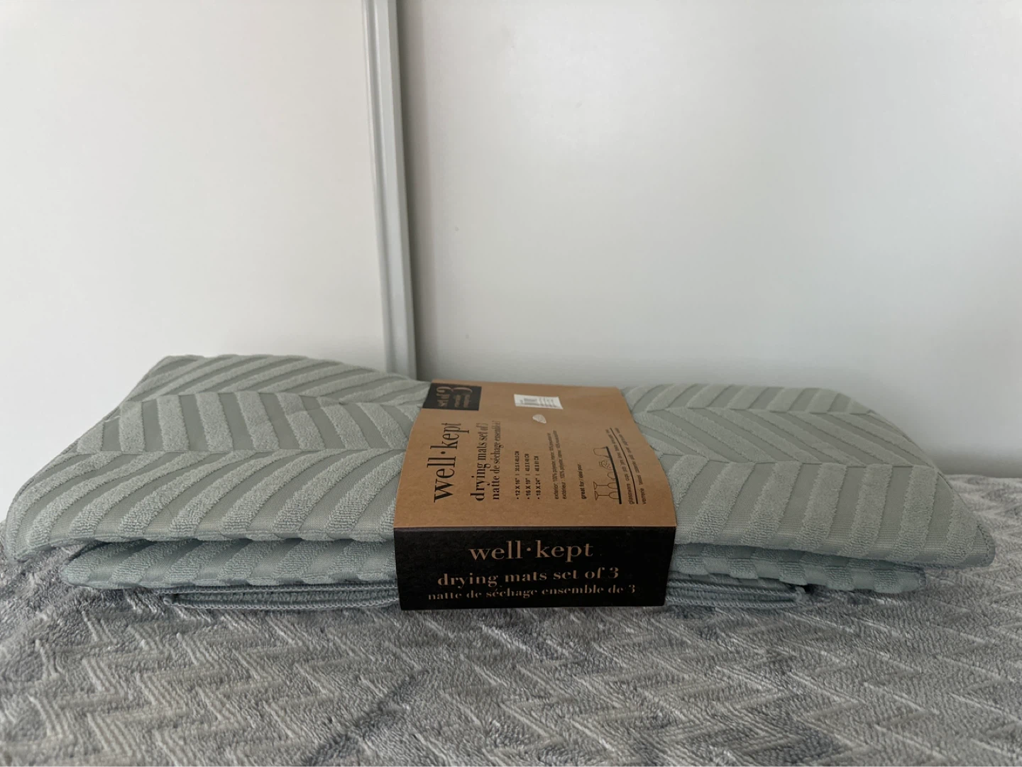 Well-Kept Drying Mats Set of 3 - photo 3