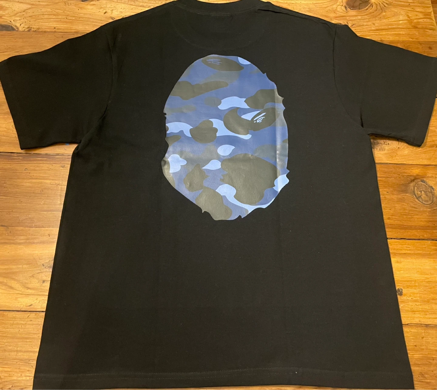 BAPE x Black Camo Ape Head T-Shirt - photo 2