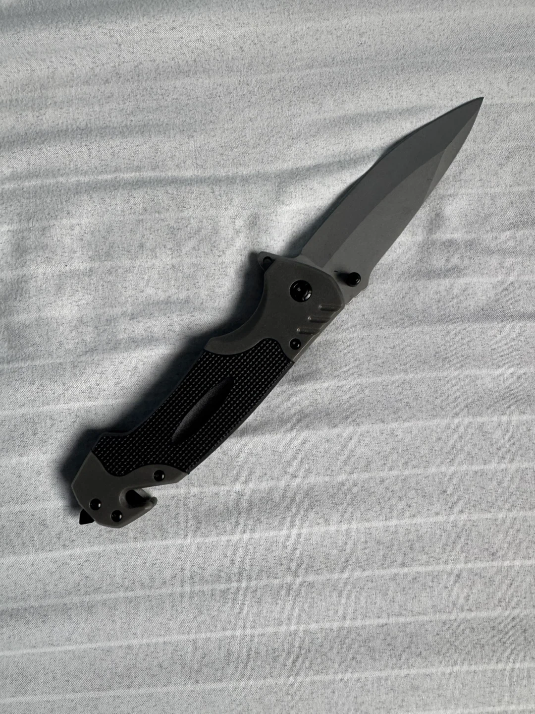 Tactical Folding Knife – Black Blade EDC Pocket Knife - photo 2