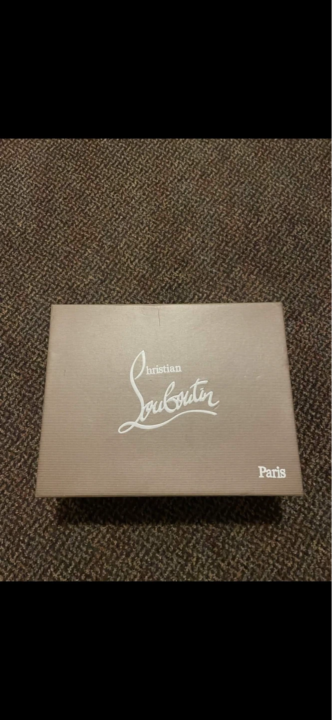 Christian Louboutin Black Spiked High-Top Sneakers - Size 44 - photo 4