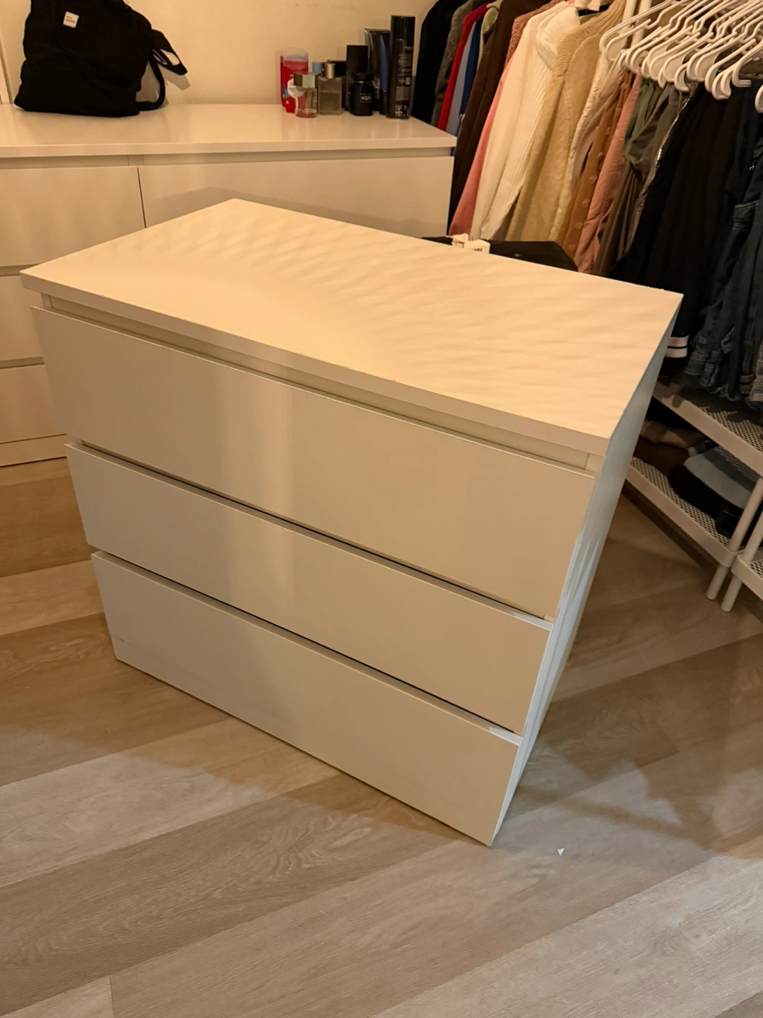 IKEA 3-Drawer dresser  - White