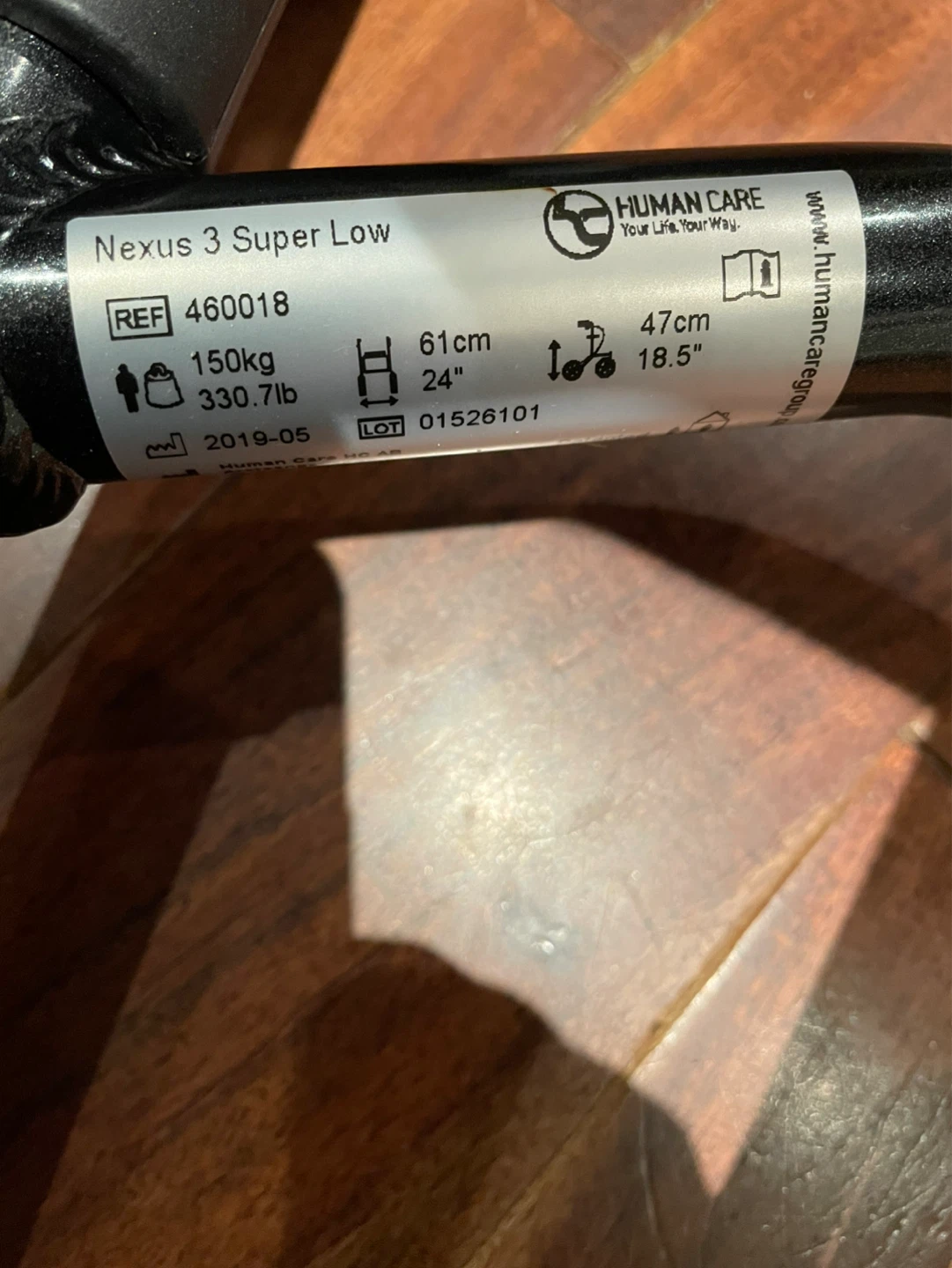 Human Care Nexus 3 Super Low Walker with Seat - photo 4