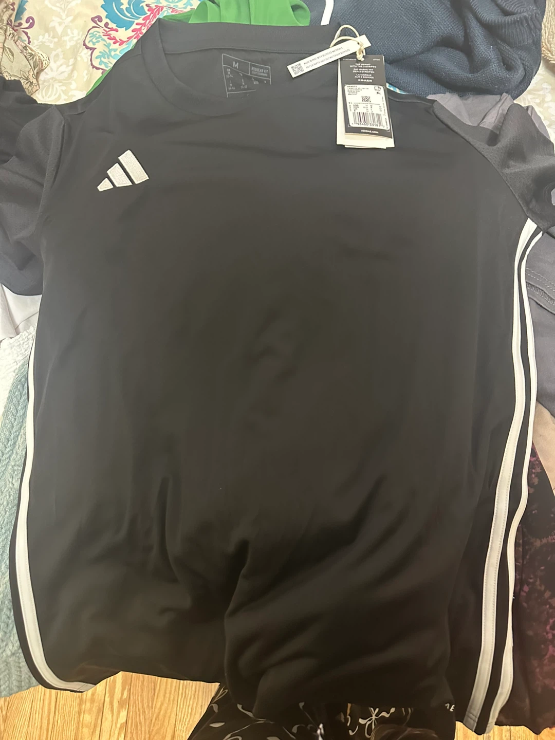 Adidas Men's Black T-Shirt Size M