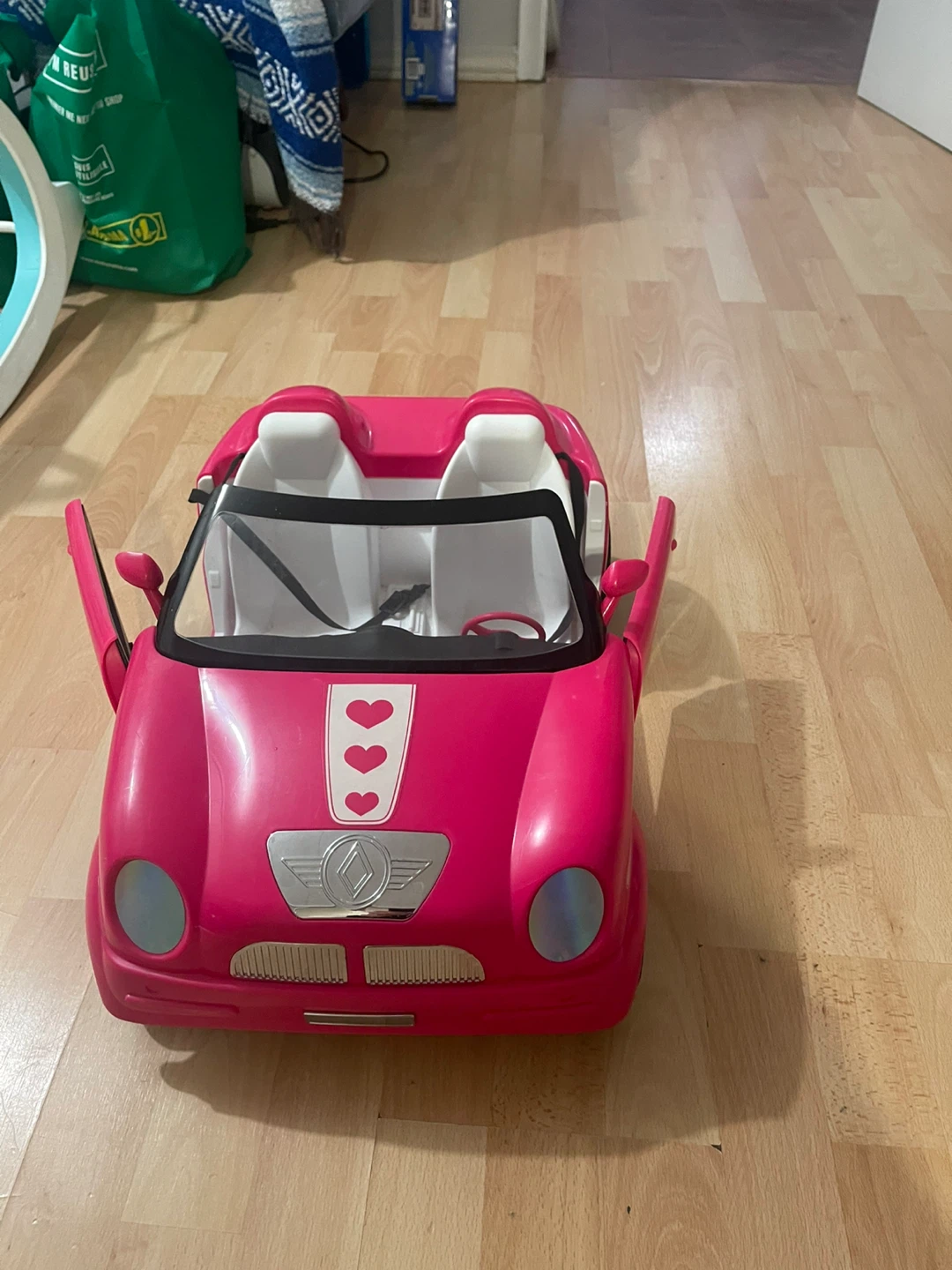 Pink Convertible Toy Car for Dolls - photo 2