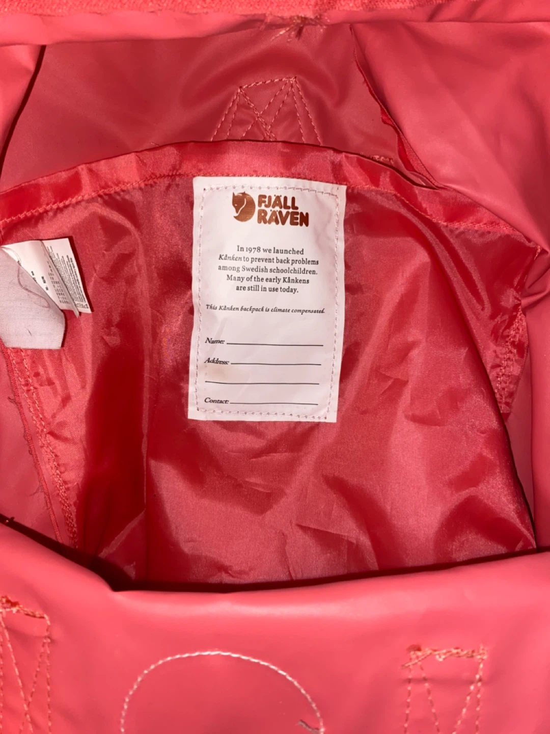 Fjällräven Kånken Backpack - Coral - photo 3