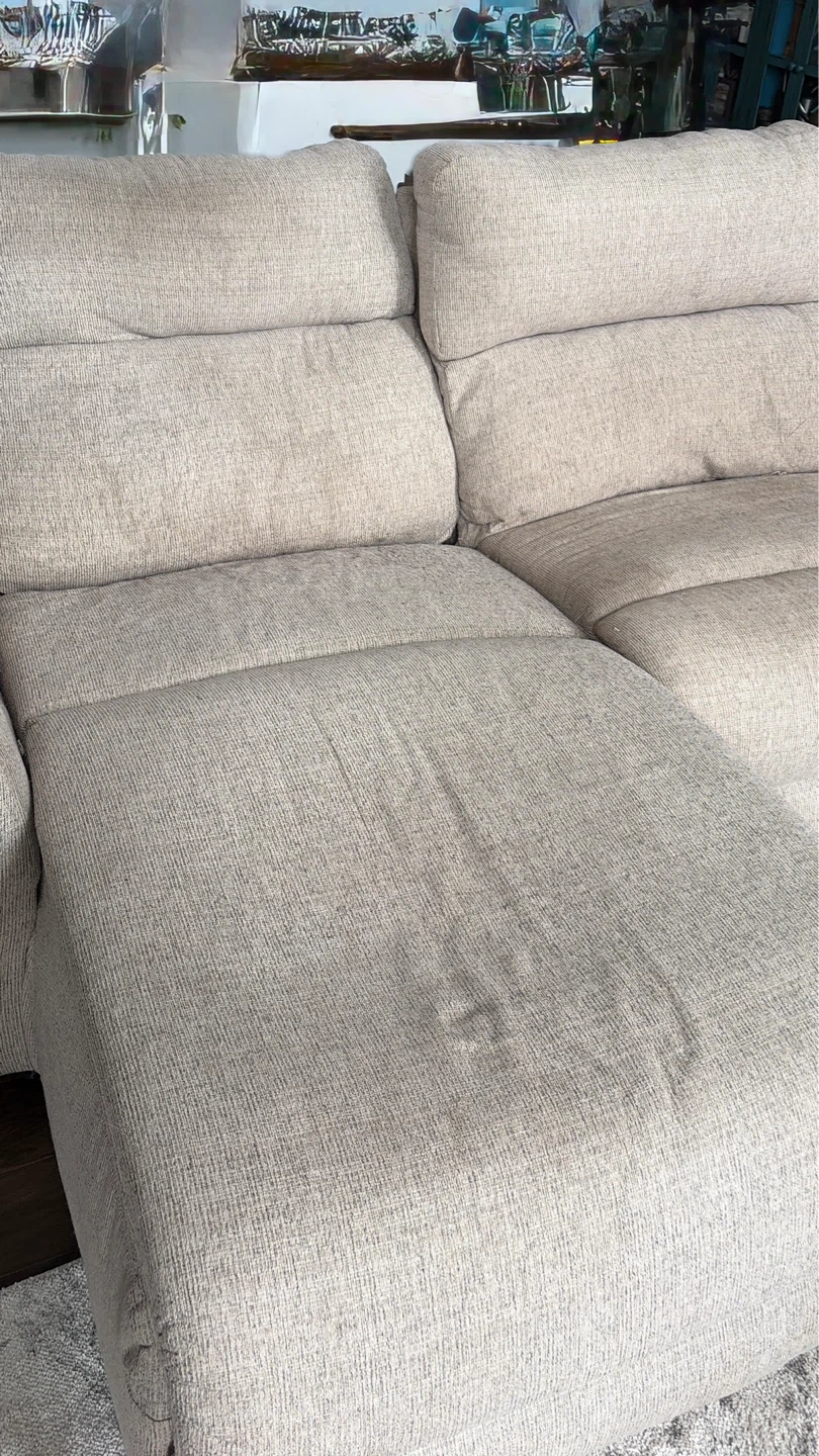 Sectional Reclining Sofa with Cup Holders - photo 2