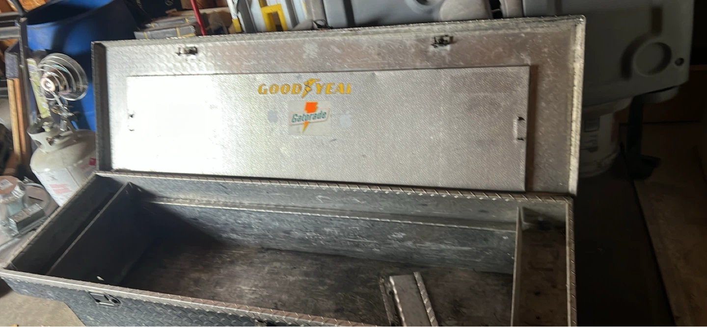 Goodyear Diamond Plate Truck Tool Box