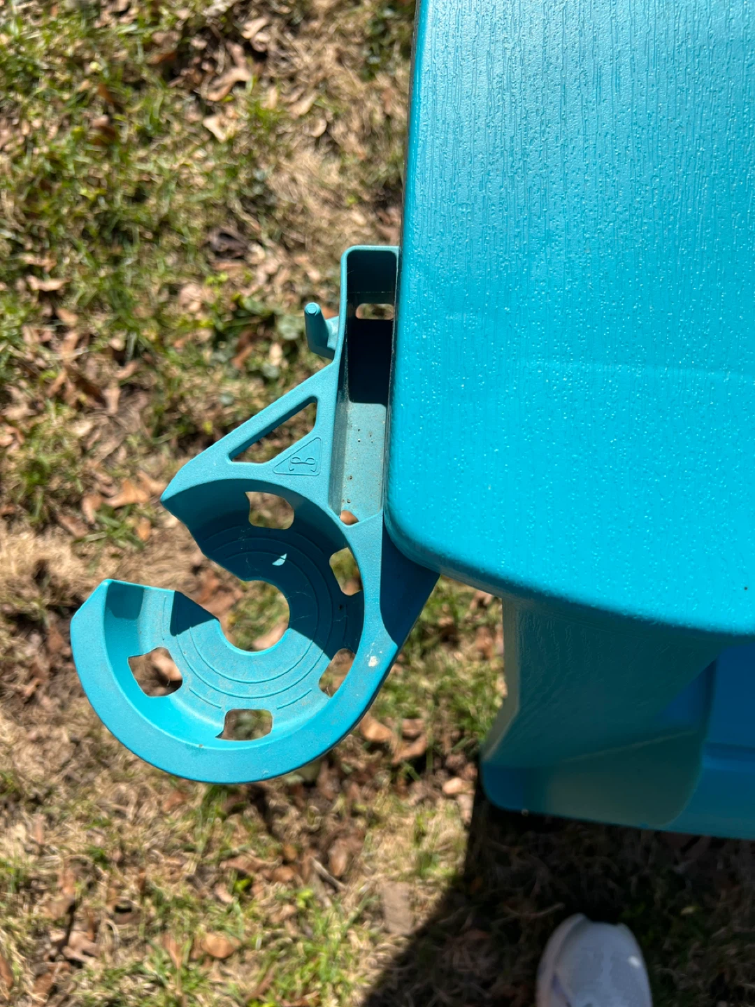Teal Adirondack Chair with Cup & Sunglasses Holder - photo 2