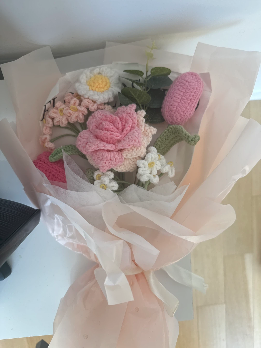 Handmade Crochet Flower Bouquet