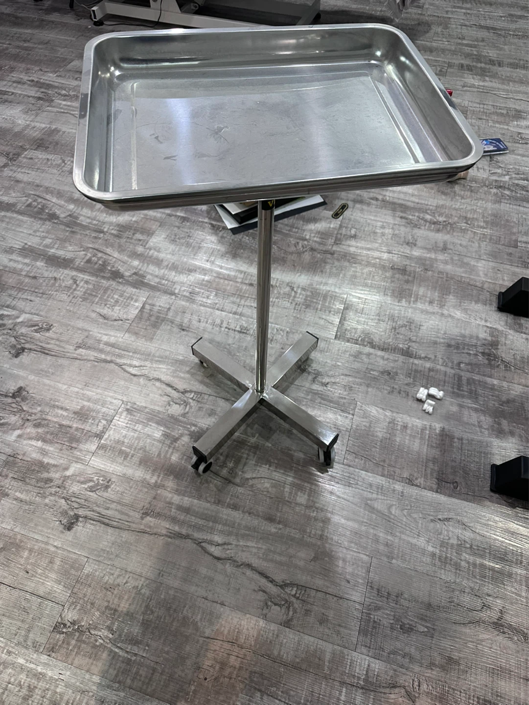 Stainless Steel Medical Tray Table