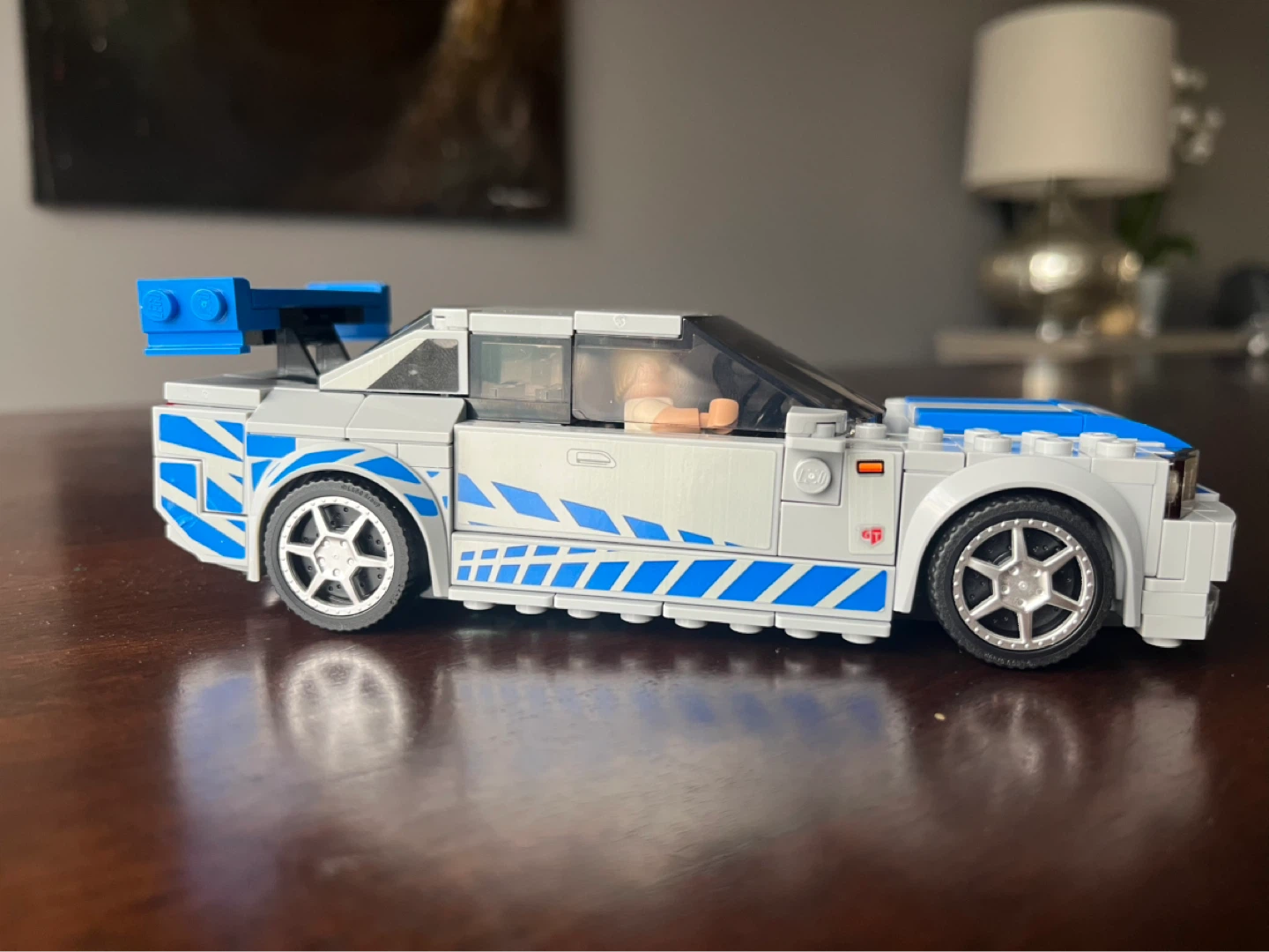 Lego Nissan r34 with light kit - photo 4