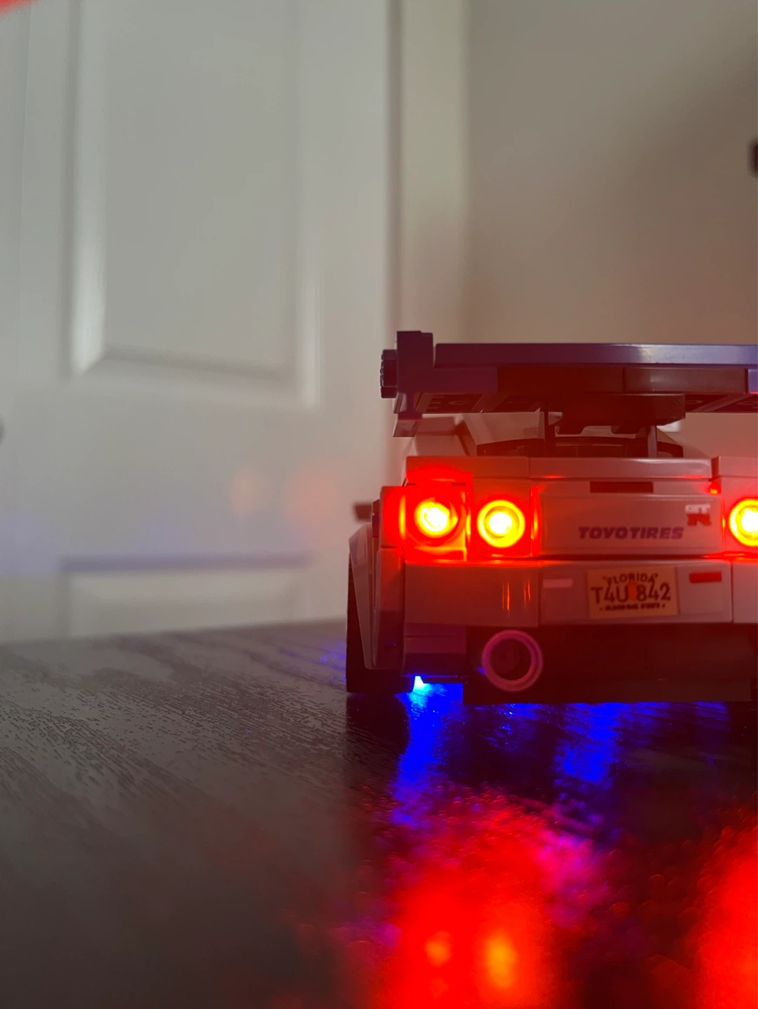 Lego Nissan r34 with light kit - photo 2