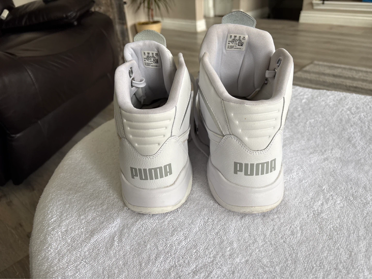 Puma High-Top Sneakers - White - photo 3
