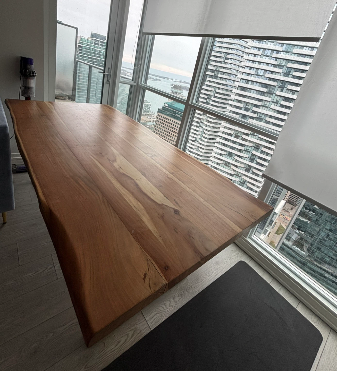 Live Edge Dining Table with a Matching Bench - photo 2