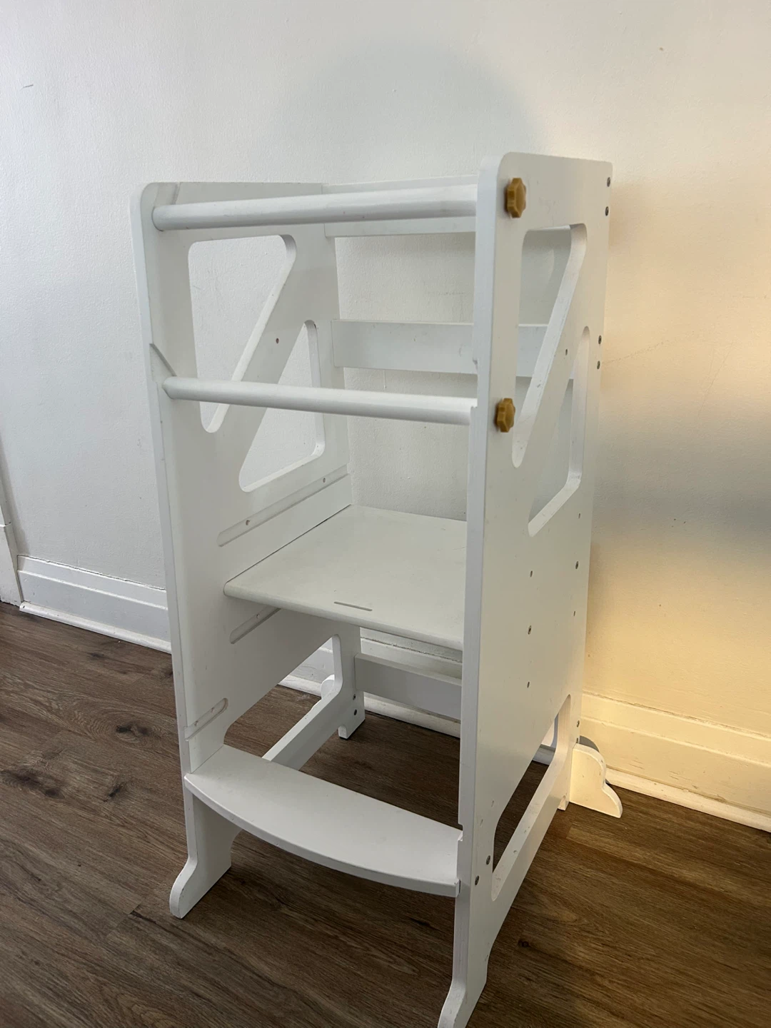 White Wooden Learning Tower