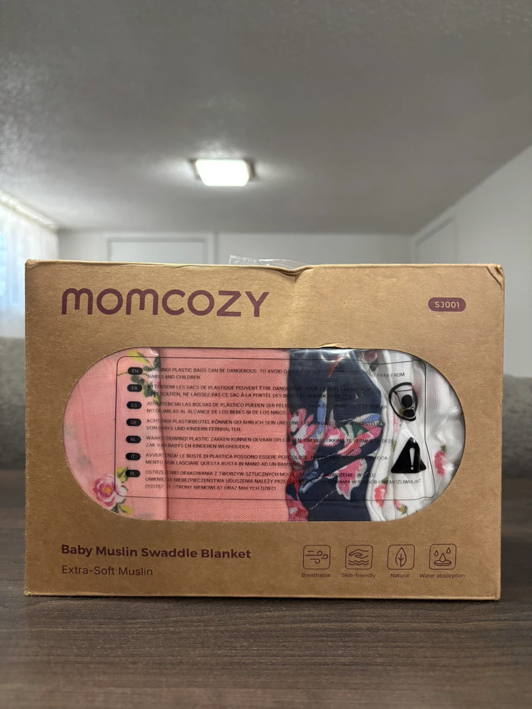 Momcozy Baby Muslin Swaddle Blanket
