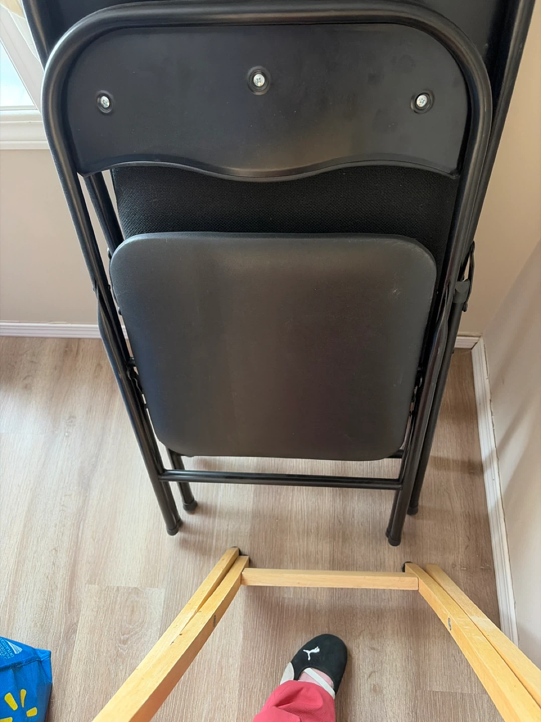 Black Folding Chair