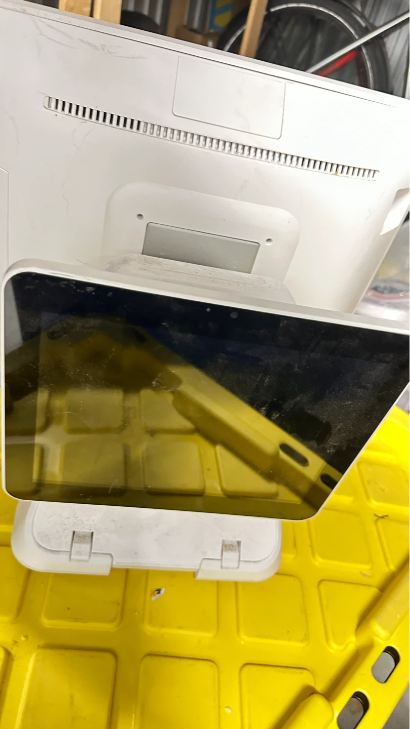 White Double  Scream POS Monitor - photo 2