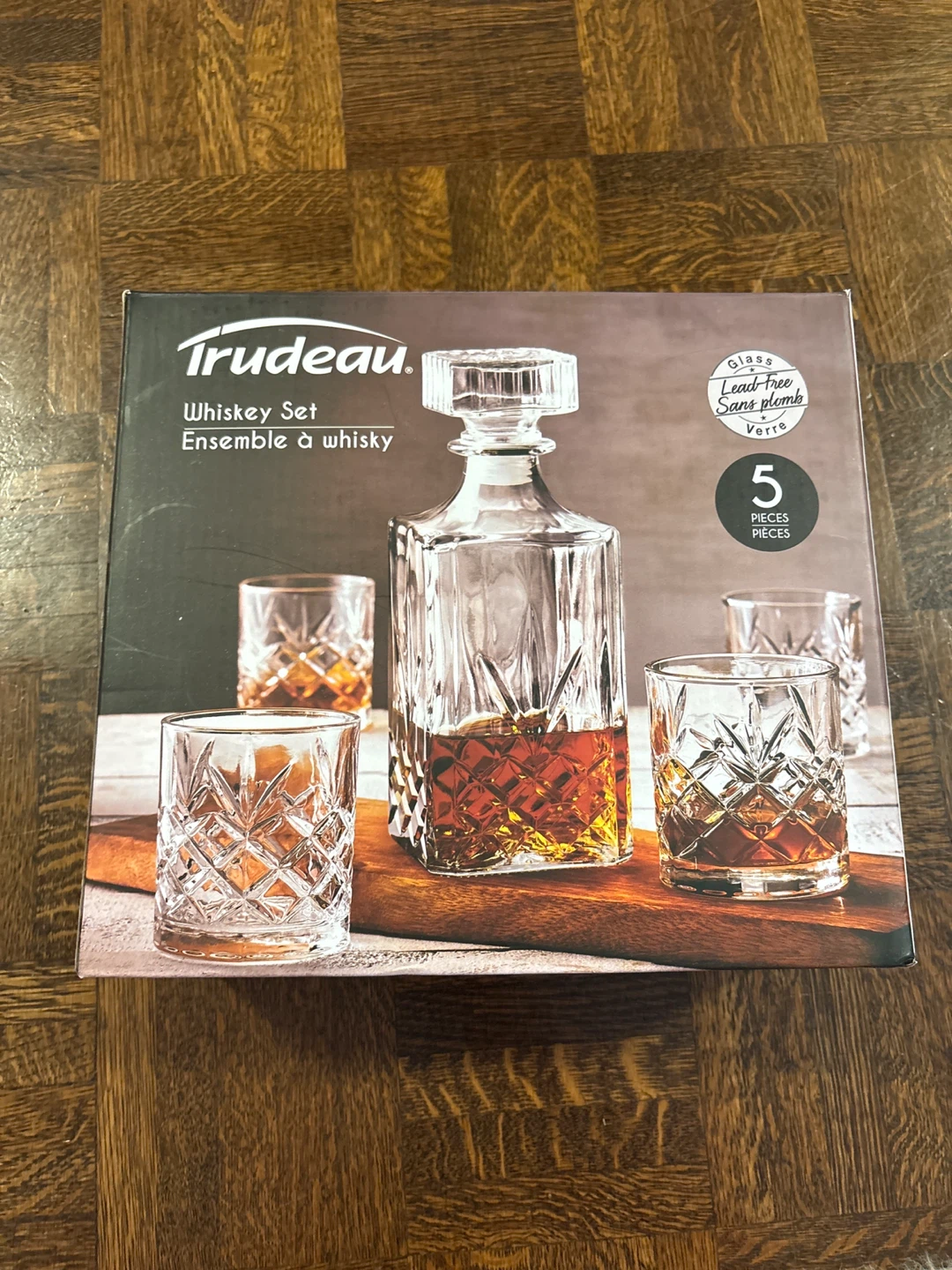 Trudeau 5-Piece Whiskey Set