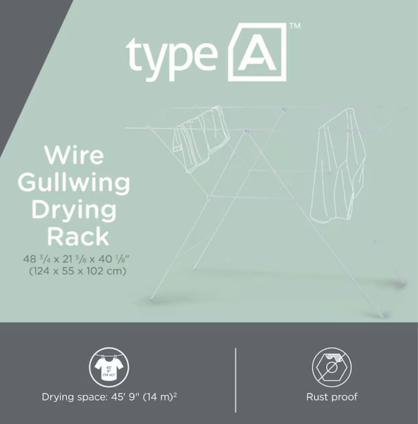 Type A Wire Gullwing Drying Rack - photo 2