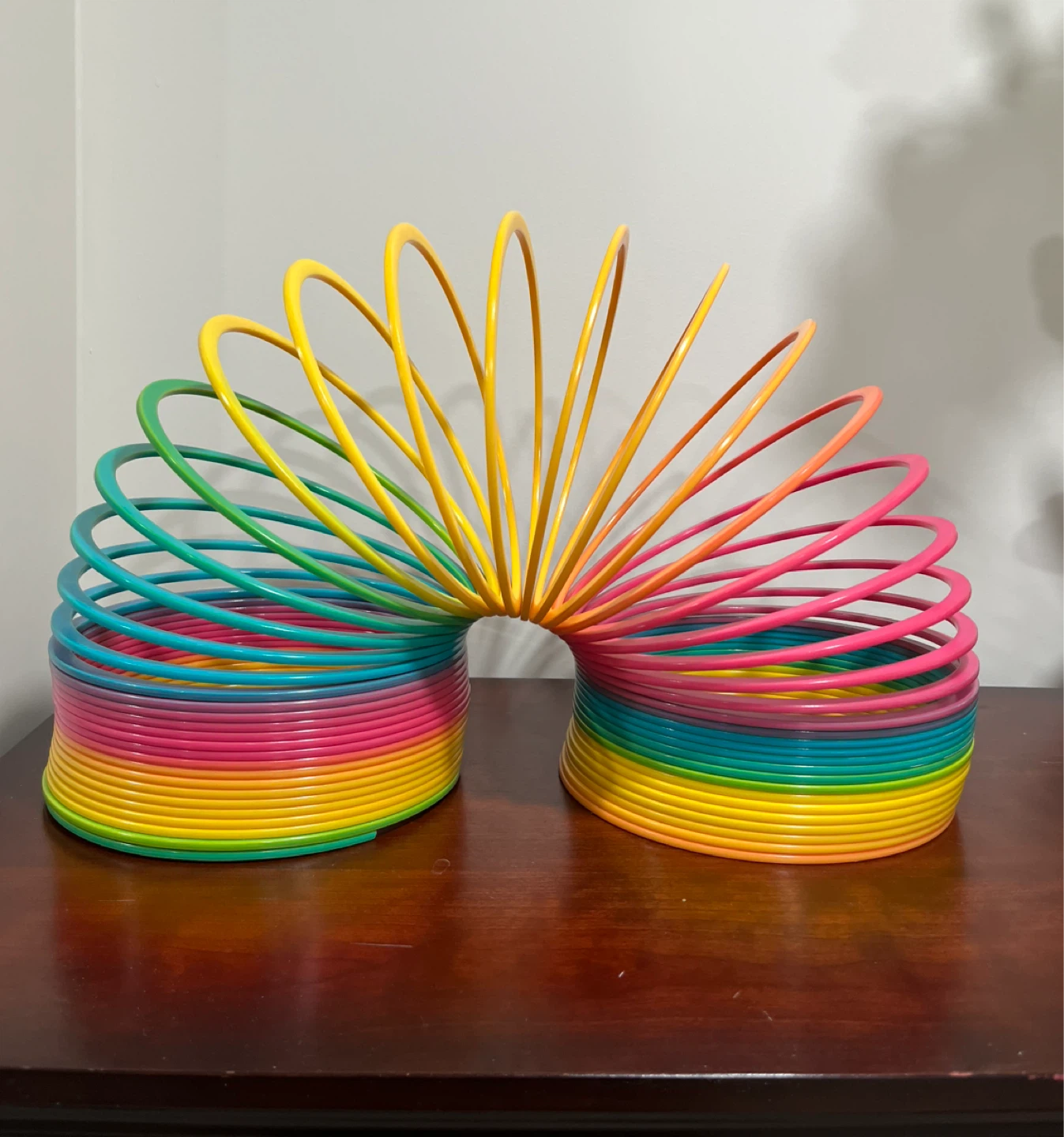 Rainbow Big Slinky Toy