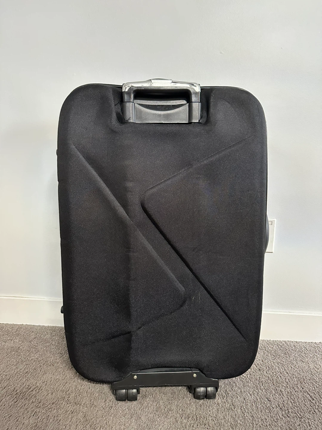 Laser Rolling Suitcase - Brown - photo 2
