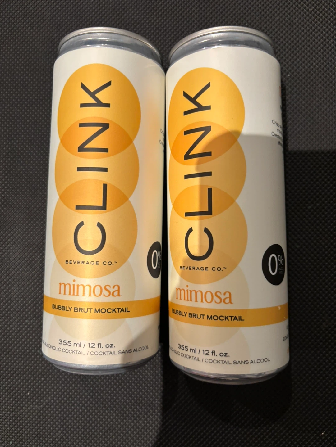 Clink Beverage Co. Mimosa Bubbly Brut Mocktail (2 Cans)