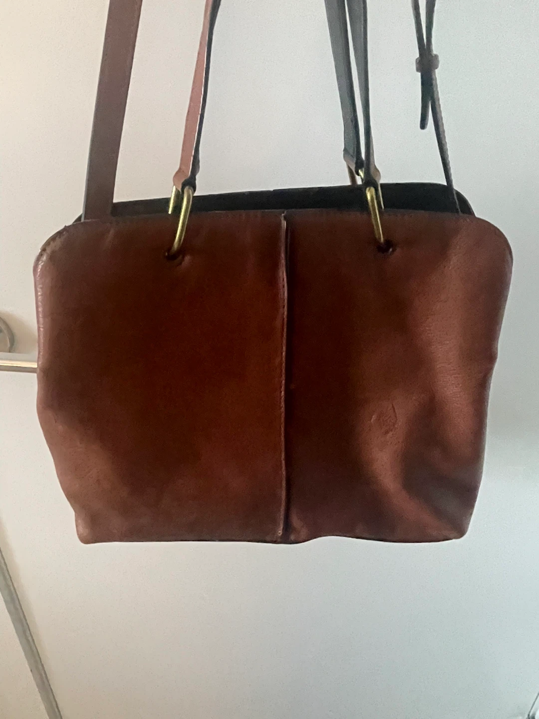 Fossil Brown Leather Tote Bag - photo 5
